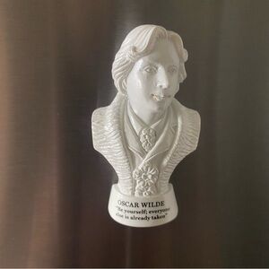 Oscar Wilde Bust Refrigerator Fridge Magnet Quote Trinity College Dublin Ireland